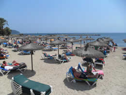 Cala Bona Beach in Summer